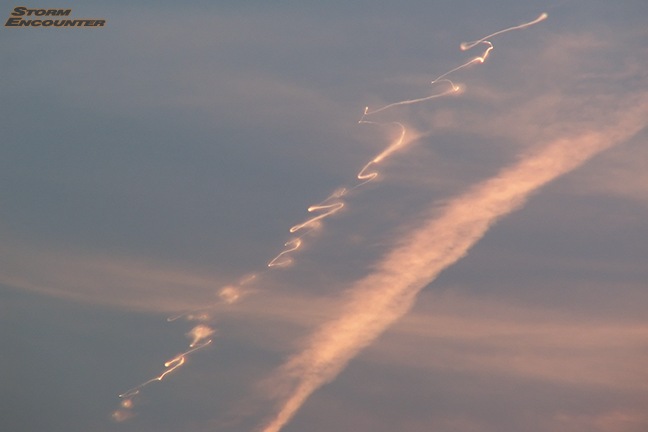 Contrail Instability Wave