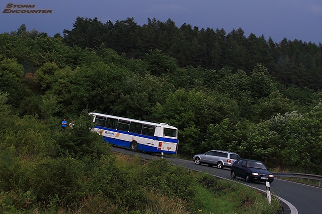 Nabouran autobus