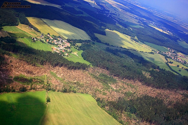 Slavkovice, v pozad Vyice